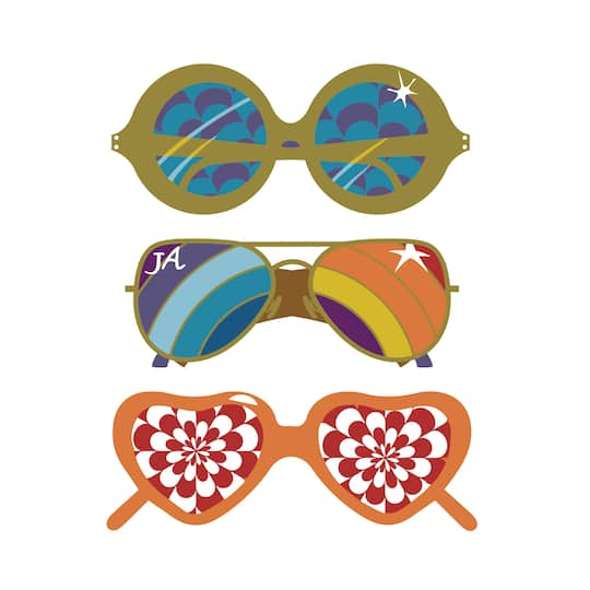 Jonathan Adler x Michaels 5" x 7" Glasses Paint-By-Number Acrylic Surface Kit